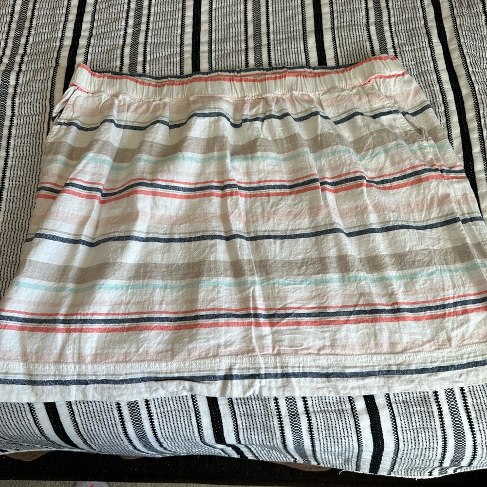 Striped Multicolor Women's Skirt